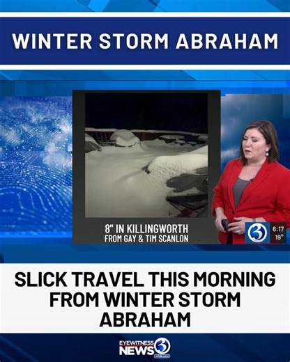 #FirstAlertWeatherDay: Several towns across CT reported over 6 inches of snow | WFSB - Channel 3 Eyewitness News