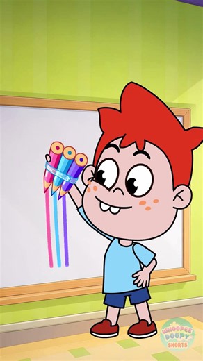 Simple Shapes Turn Into Amazing Objects! 🔺🟨🔵 #kids #cartoons