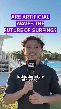 Will artificial waves replace the beach for surfing? #Surfing #Australia #BeachLife #Waves