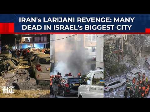 Iran's Larijani Revenge: In Israel's Biggest City, Many Dead, Train Station Destroyed, Major Damage