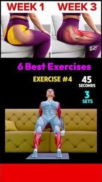 That Stubborn Hip Dip & Outer Thigh Fat Gone - 15-Min Sofa Slim