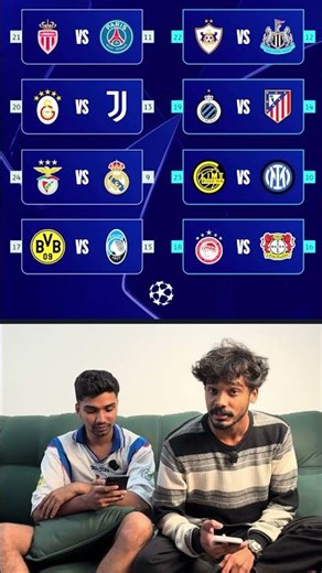 Champions league draw results Benfica vs Real Madrid