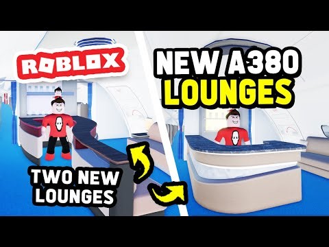 New A380 LOUNGES UPDATE in Cabin Crew Simulator (Roblox)