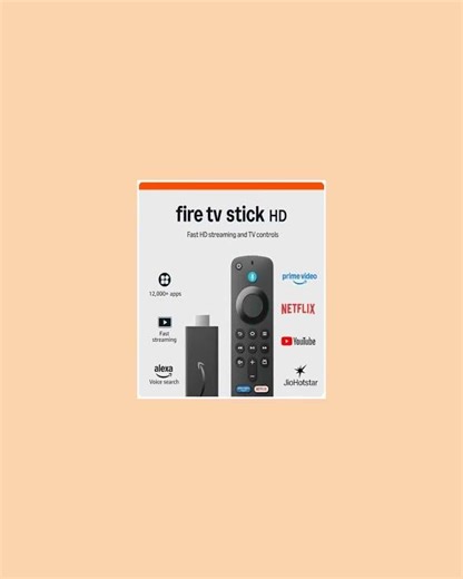 Amazon Fire TV Stick HD | TV power & volume controls, Alexa voice search | Fast streaming in HD (...