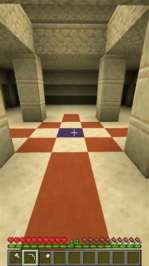 Desert Pyramid TNT Explosion in Minecraft