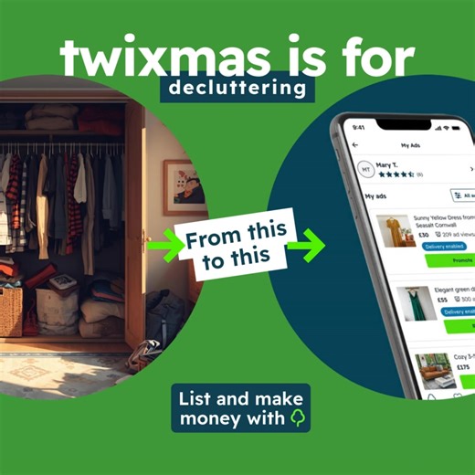 Too many toys? Duplicate gifts? Clothes that aren’t your vibe? 🎄🎁 Turn your post-Christmas stash into cash and give someone else a chance to love it second-hand. Start your 2026 with a clear home (and a fuller wallet). Start selling: https://www.gumtree.com/postad/category #PostChristmasClearOut #SellItOnGumtree #SecondhandFirst #DeclutterAndEarn | Gumtree UK