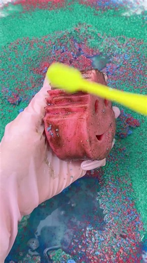 CLEANING SQUISHY ASMR🧽🧽scrub mommy#asmr