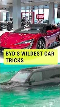 BYD’s cars can float, climb sand dunes and dance!