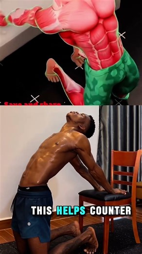 Backbend Stretch at Home | Improve Posture & Spine Mobility#foryou #motivation #fitness #shorts