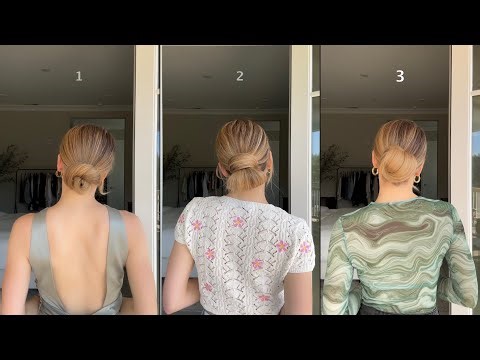 The Only Three Low Buns You’ll Ever Need