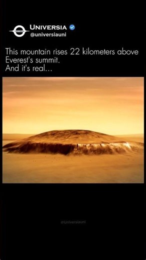 The Biggest Mountain in the Universe We've Found (Olympus Mons)