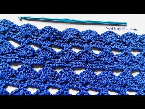 503 🌼 Crochet Amazing Shells Pattern 👌 Simple and Useful Tutorial