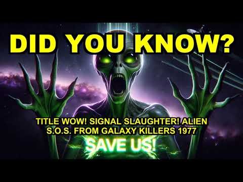 1. Wow! Signal: Aliens Beg "SAVE US!" (33 chars)