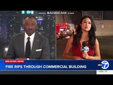 KABC ABC 7 Eyewitness News at 11pm breaking news open October 8, 2026