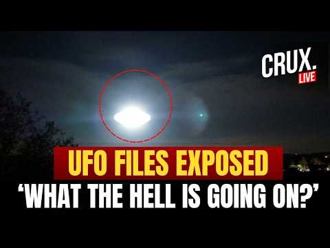 LIVE | Mystery Objects Tracked By US Military Revealed In New Pentagon Files, Are They UFOs?