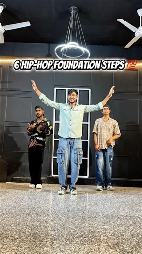 6 Hip-Hop foundation steps every dancer should know 🔥Can you name Step 6? Comment below 👇💯