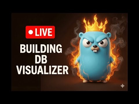 🔴 Coding a SQL Database Visualizer in Golang – Day 17 | Live Coding | Zed Editor