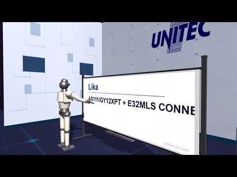 Lika AS111/GY12XPT + E32MLS CONNECTOR - Absolute encoder Type AS111/GY-12-x (Option PT... - UNITEC-D