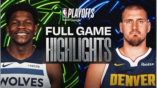 #6 TIMBERWOLVES at #3 NUGGETS | FULL GAME 1 HIGHLIGHTS | April 18, 2026