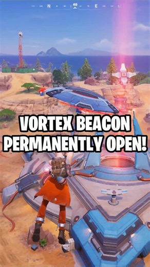Permanent Vortex Beacon in Fortnite Today!