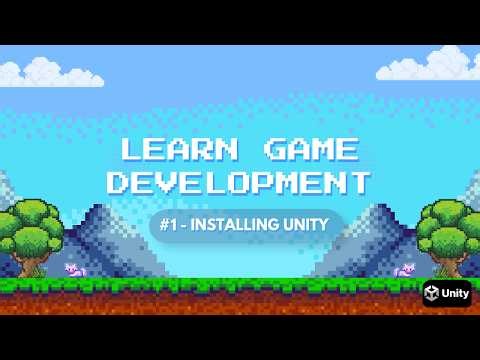 Learn Games Dev by Building a 2D Platformer #1 - Install Unity and Create Your First Project