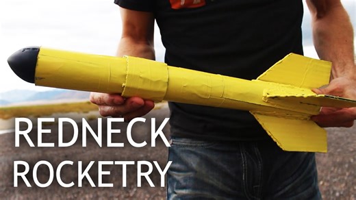 DIY sugar rocket soars 1,000 feet into the sky