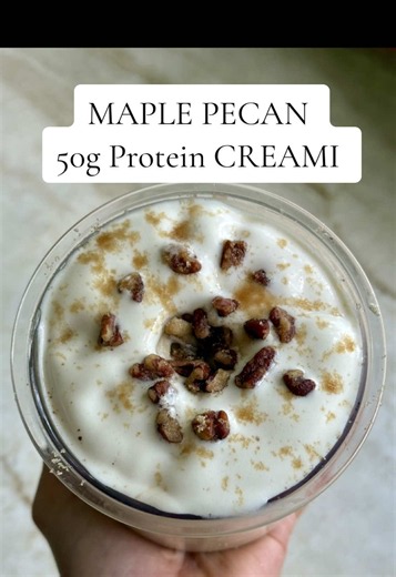 Maple Pecan Protein Creami Recipe (50g Protein!) 🍁🍦