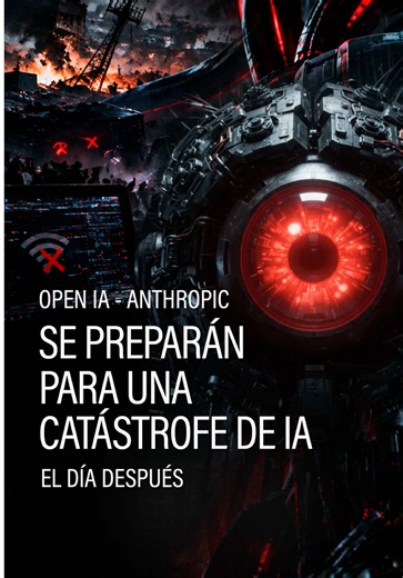 Los creadores de la inteligencia artificial se preparan para una catástrofe! OpenAI y Anthropic hacen simulacros secretos ante un ciberataque que podría tumbar bancos, internet, luz y agua! Sus propios directivos creen que puede pasar en menos de un año! Y su mayor miedo no es el ataque, sino lo que viene después! #InteligenciaArtificial #OpenAI #Anthropic #Ciberataque #Noticias
