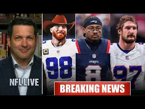 FULL NFL LIVE | Maxx Crosby to Cowboys, Stefon Diggs to Ravens? Joey Bosa to Lions? - Adam Schefter