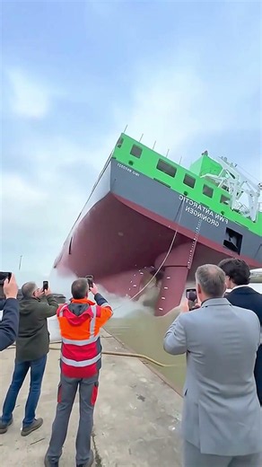MESMERIZING SHIP Launch Moment 🚢🚢