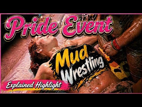 Pride Event Mud Wrestling Women 2025 😱 | Girls Mud Fight & Live Highlights