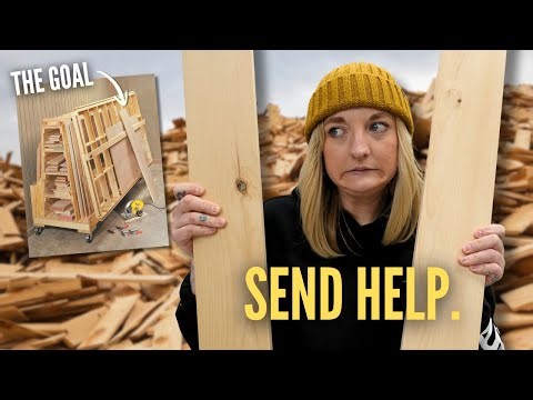 I Let My Scrap Wood Get Out of Hand… Then Built THIS.