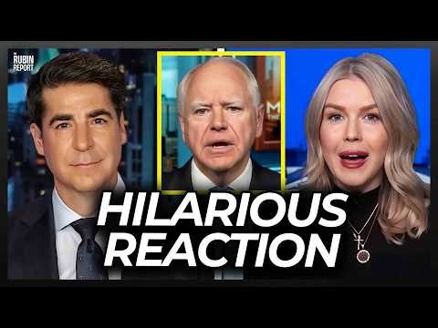 Tim Walz Humiliated as Press Sec Has a Hilarious Reaction to His Career Ending