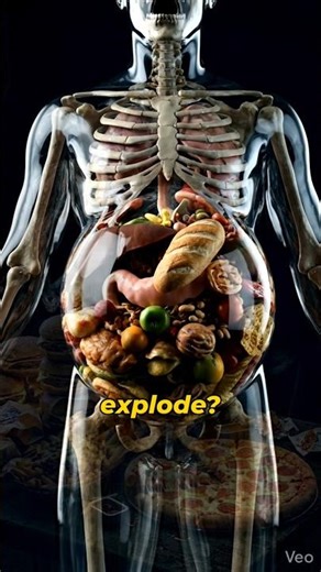 Can Your Stomach Actually EXPLODE? 🍕💥 #shorts #explore