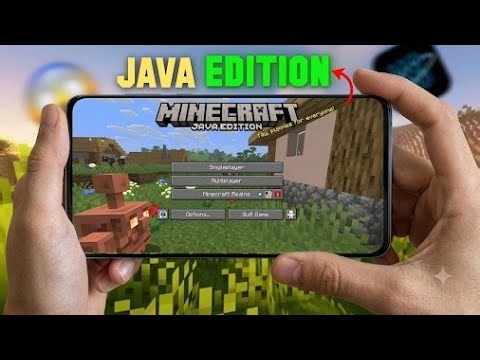 Minecraft Java Edition on Mobile 😍 | Play Java Edition on Android (100% Working) 📱🔥