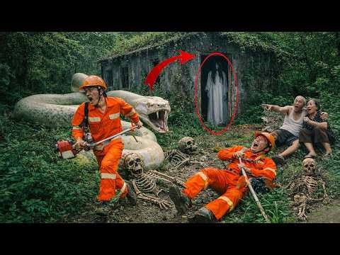 72 Hours of TERROR: They Found Hidden Treasure… But a Giant Python & Ghost Were Guarding It! 🐍💰👻