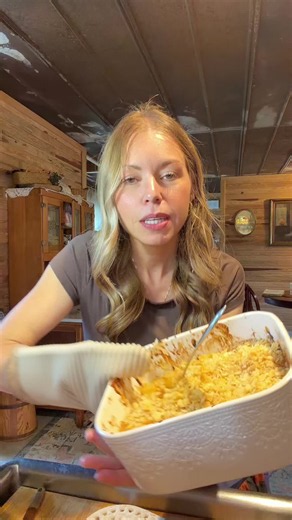 Pineapple cheesy casserole. Don’t knock it til you try it… #tinacooks #pineapplecheesycasserole