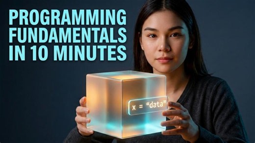 Programming Fundamentals in 10 Minutes | Everything a Beginner Needs to Know