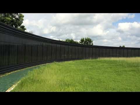 Memorial Wall at Camp O'Donnell. Bataan Death March victims