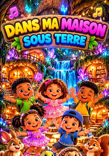Dans ma maison sous terre - Comptinesdelili