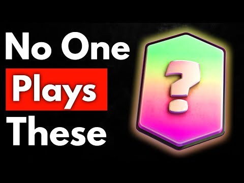 Playing the FORGOTTEN Cards in Clash Royale