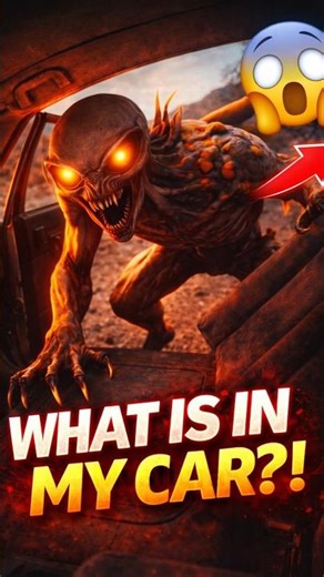 Alien Entered My Car… What Happened Next Is Terrifying 😱#shorts