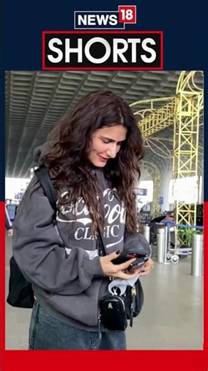 Papped At Airport: Fatima Sana Shaikh Keeps It Cool In Effortless, Casual Travel Style | N18S