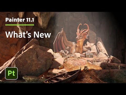 What's New in Substance 3D Painter 11.1 | Adobe Substance 3D