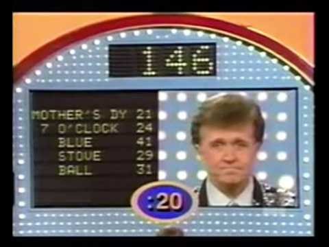 All Star The New Family Feud Special 1991 Fast Money $10,000