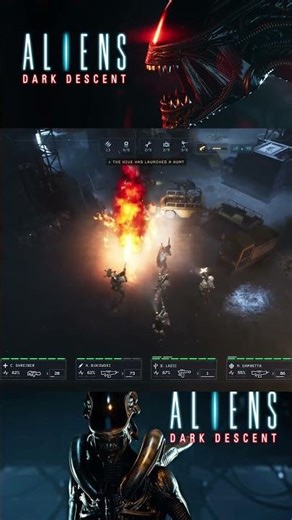 Aliens Dark Descent Gameplay Is Pure Tension #shorts