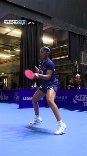 Live now, it’s Women's Team France vs Team Italy 😎 #ITTFWorlds2026 #TableTennis