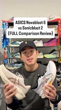 ASICS Novablast 6 vs Sonicblast 2 (FULL Comparison Review)