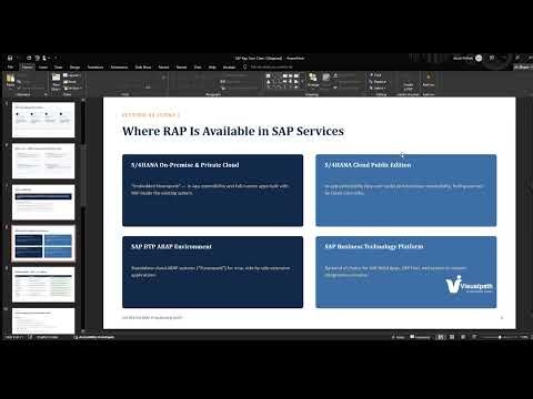 SAP ABAP RAP Training || Learn RAP with Real-Time Projects & Fiori Apps