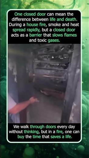 Why Closing Your Door During a Fire Can Save Your Life